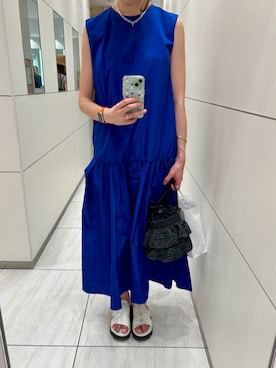 「アイテム（ピアス（両耳用））」を使った、🌼𝓀𝒶ℴ𝓇𝓊🌼さん（レディース・169cm）の夏コーディネート