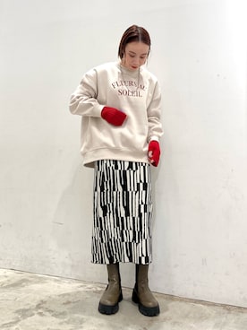 natsumiさん(レディース・159cm)の冬コーディネート