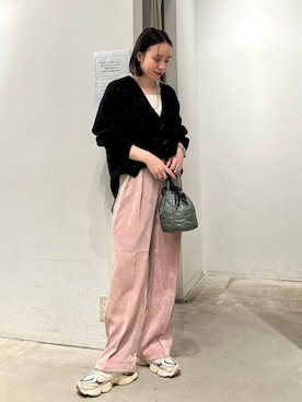 その他パンツ（ピンク/桃色系・コーデュロイ）ファッション通販