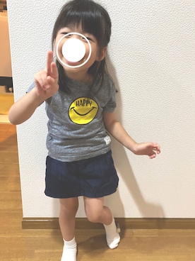 「CHANNEL（チャンネル）のアイテム」を使った、sakura...mama◡̈♥︎ さん（キッズ・90cm）の秋コーディネート