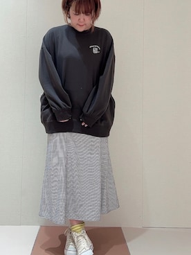 かおりさん（レディース・162cm）の冬コーディネート