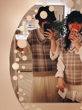 かおりさん（レディース・162cm）の秋コーディネート