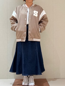 かおりさん（レディース・162cm）の冬コーディネート