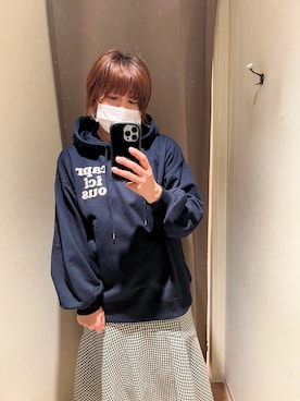 かおりさん(レディース・162cm)の冬コーディネート