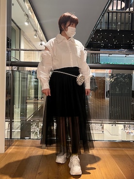 かおりさん（レディース・162cm）の春コーディネート