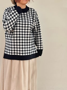 かおりさん（レディース・162cm）の冬コーディネート