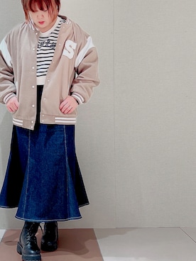 かおりさん（レディース・162cm）の冬コーディネート