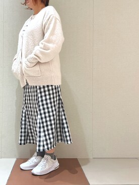 かおりさん（レディース・162cm）の冬コーディネート