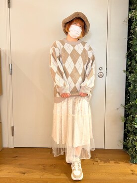 かおりさん（レディース・162cm）の秋コーディネート