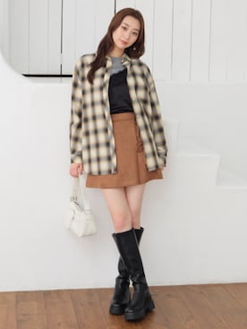 ハニーズさん(レディース・166cm)の秋コーディネート