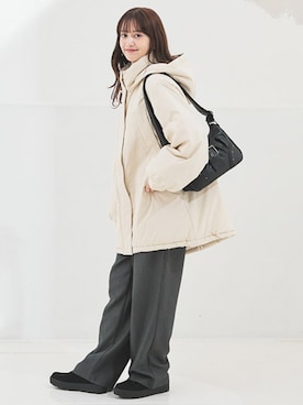 「Honeys（ハニーズ）のアイテム」を使った、ハニーズさん（レディース・160cm）の秋コーディネート