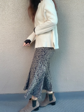 akane.さん(レディース・165cm)の冬コーディネート