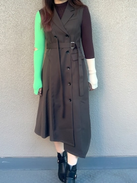 akane.さん（レディース・165cm）の冬コーディネート