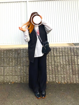 くうちやんさん（レディース・159cm）の秋コーディネート