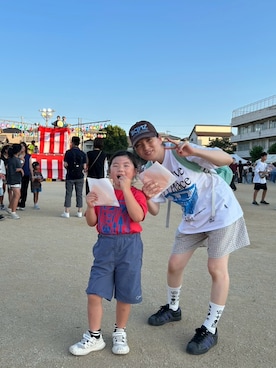 「coca（coca）（コカ）のアイテム」を使った、magu_chang.さん（レディース・164cm）の夏コーディネート