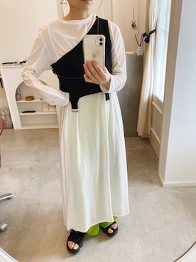 Ameri（アメリ）の「COLOR ACTIVITY LAYERED PANTS（その他