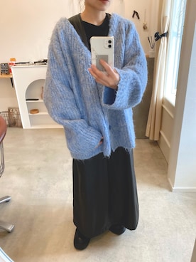 「INSIIS（インシス）のアイテム（ジャンパースカート）」を使った、emineoさん（レディース・151cm）の秋コーディネート
