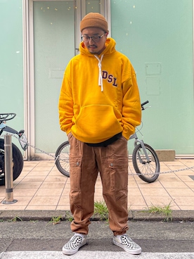 「diesel福岡」｜DIESEL KOHEYさん（メンズ・172cm）の秋コーディネート
