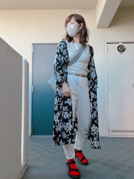 「red」｜「アイテム（パンツ）」を使った、toommypeco5さん（レディース・165cm）の秋コーディネート