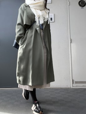 BY ドローストラップトレンチコート BEAUTY&YOUTH UNITED ARROWS（ビューティーアンドユース