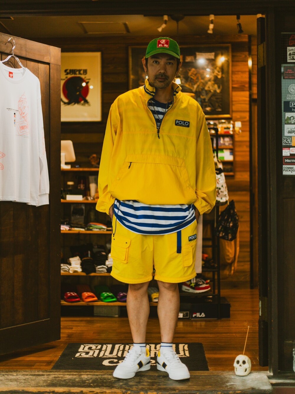 POLO RALPH LAURENのブルゾン（イエロー系）を使った人気