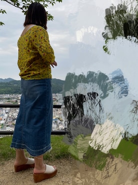 ひまわり꒡̈⃝さん（レディース・162cm）の夏コーディネート