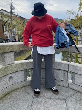 ひまわり꒡̈⃝さん(レディース・162cm)の秋コーディネート