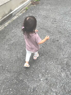 「お散歩」｜mitoさん（キッズ・90cm）の夏コーディネート