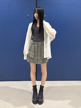 久保田明日美さん（レディース・165cm）の夏コーディネート