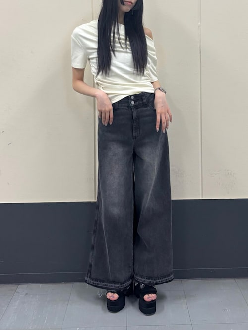MURUA（ムルーア）の「【セットアップ対応】サイドZIPスリットワイド