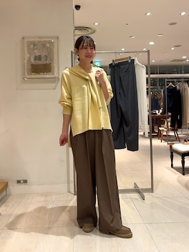 「GALLARDAGALANTE（ガリャルダガランテ）のアイテム（その他パンツ）」を使った、gg_nagomiさん（レディース・161cm）の秋コーディネート