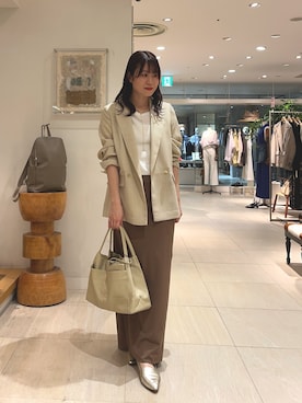 「オフィス」｜gg_nagomiさん（レディース・161cm）の春コーディネート