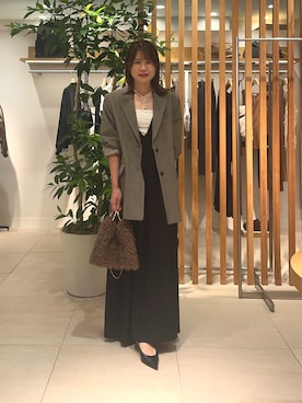 gg_nagomiさん（レディース・161cm）の秋コーディネート