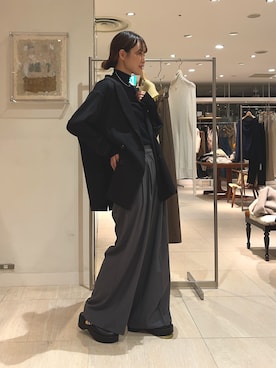 「GALLARDAGALANTE（ガリャルダガランテ）のアイテム（その他パンツ）」を使った、gg_nagomiさん（レディース・161cm）の秋コーディネート