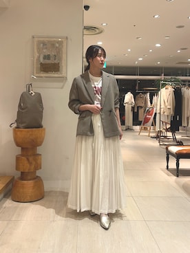 gg_nagomiさん（レディース・161cm）の春コーディネート