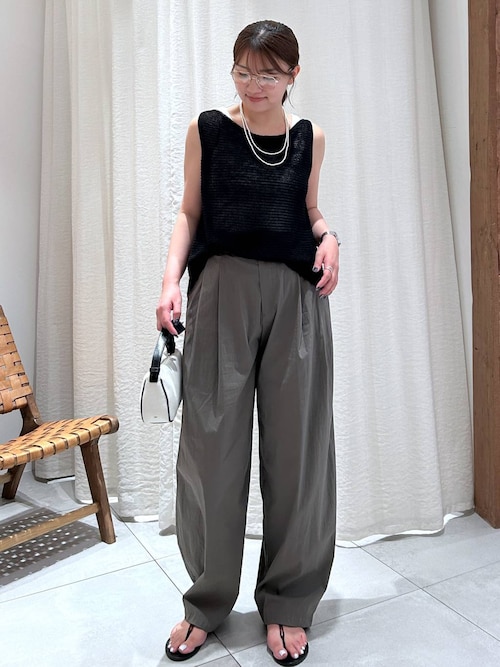 コットンナイロンタックパンツ（その他パンツ）｜BABYLONE