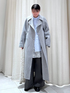 「アイテム（チュニック）」を使った、あおのさん（レディース・164cm・20代）の冬コーディネート