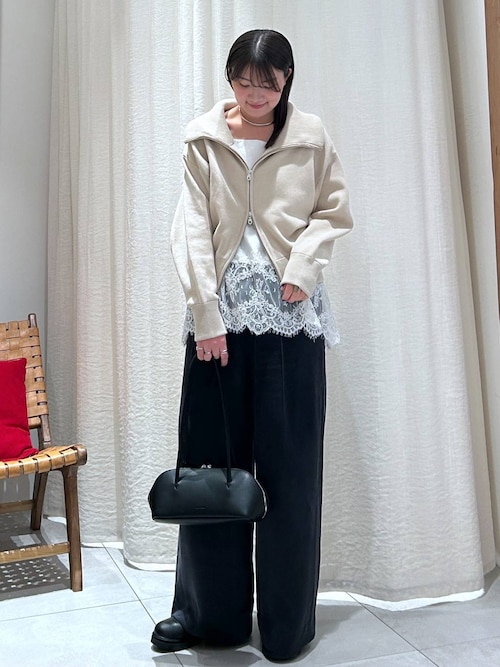 BABYLONE（バビロン） キャミソール ヘムレースキャミソール