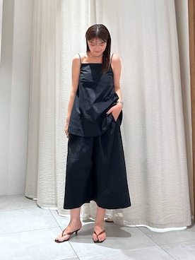 「MOHI（モヒ）のアイテム」を使った、あおのさん（レディース・164cm）の夏コーディネート