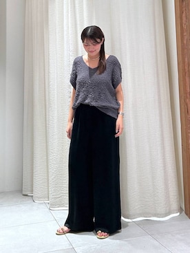 「BABYLONE（バビロン）のアイテム」を使った、あおのさん（レディース・164cm）の夏コーディネート