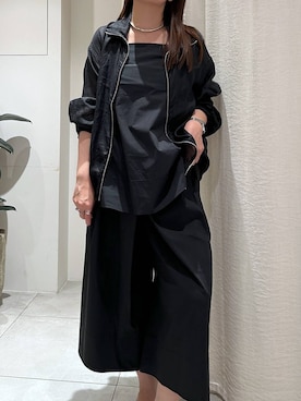 「MOHI（モヒ）のアイテム」を使った、あおのさん（レディース・164cm）の夏コーディネート