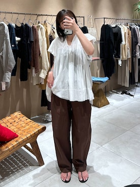 「アイテム（サンダル）」を使った、あおのさん（レディース・164cm・20代）の夏コーディネート
