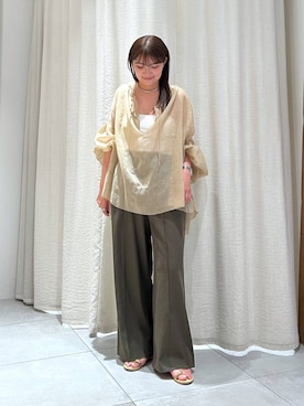 あおのさん（レディース・164cm）の夏コーディネート