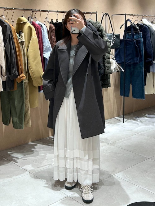 【美品】バビロン⭐️BABYLONE⭐️ ジャケット⭐️コート⭐️定価42900円 ボンディングジャケットコート（ピーコート）｜BABYLONE（バビロン）の