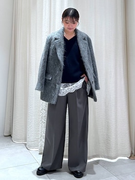 「きれいめ」｜あおのさん（レディース・164cm）の冬コーディネート