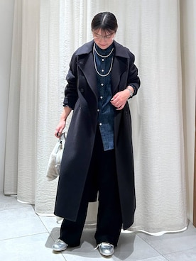 「RIPANI(リパーニ)のアイテム」を使った、あおのさん(レディース・164cm)の秋コーディネート