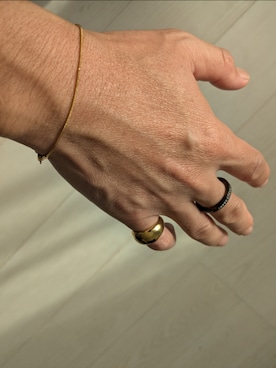 「アイテム（リング）」を使った、金欠おじさんさん（メンズ・165cm・30代）の秋コーディネート