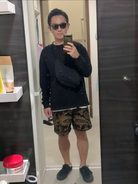 「CAMBIO（カンビオ）のアイテム」を使った、金欠おじさんさん（メンズ・165cm）の秋コーディネート