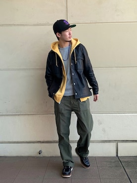 DAISUKEさん（メンズ・169cm）の秋コーディネート