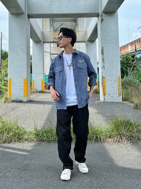 DAISUKEさん（メンズ・169cm）の夏コーディネート